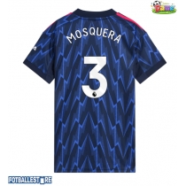 Arsenal Cristhian Mosquera #3 Bortedrakt Dame 2025-26 Kortermet